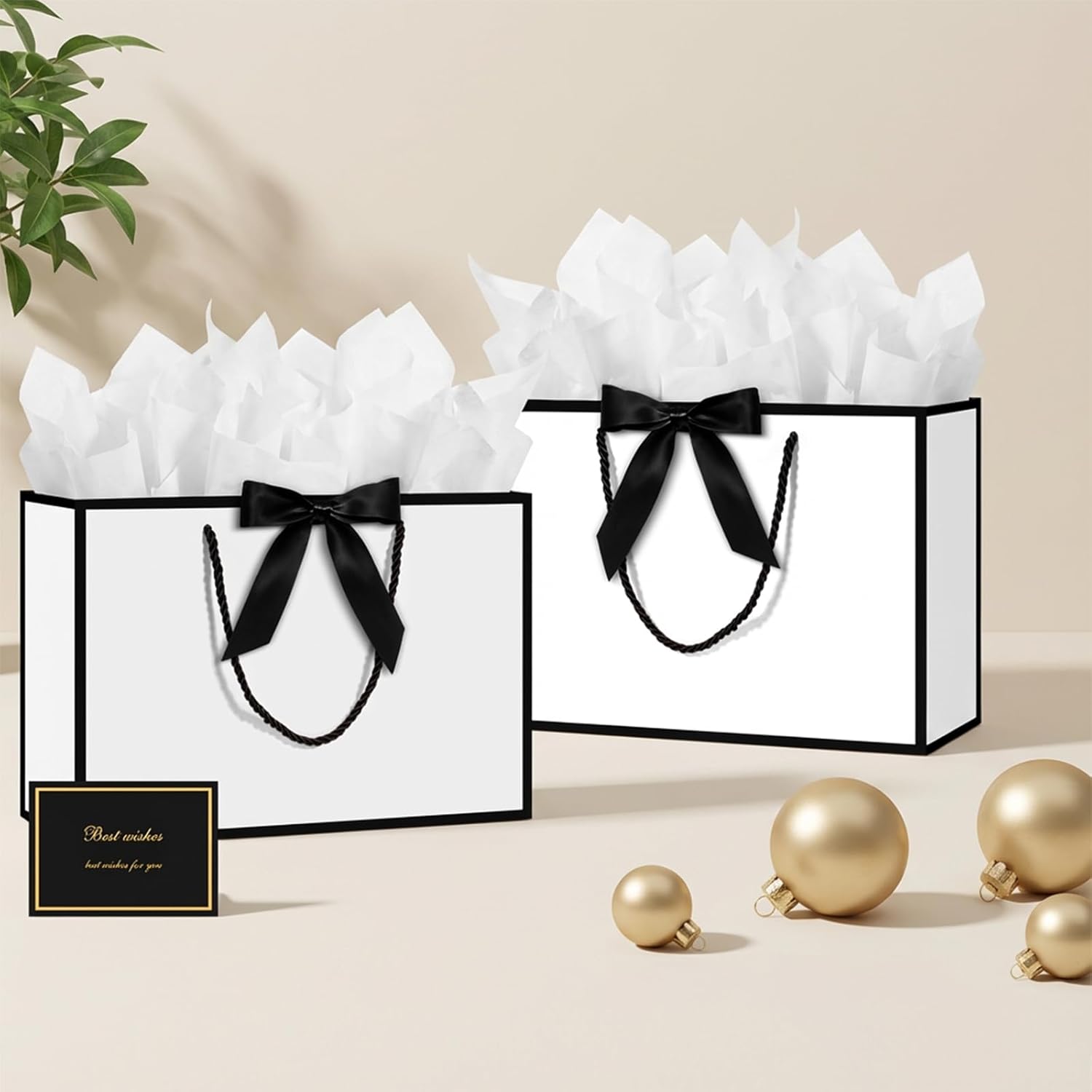 Thumbnail 3 de NADSSJL 6 Pcs Medium Gift Bags for Presents