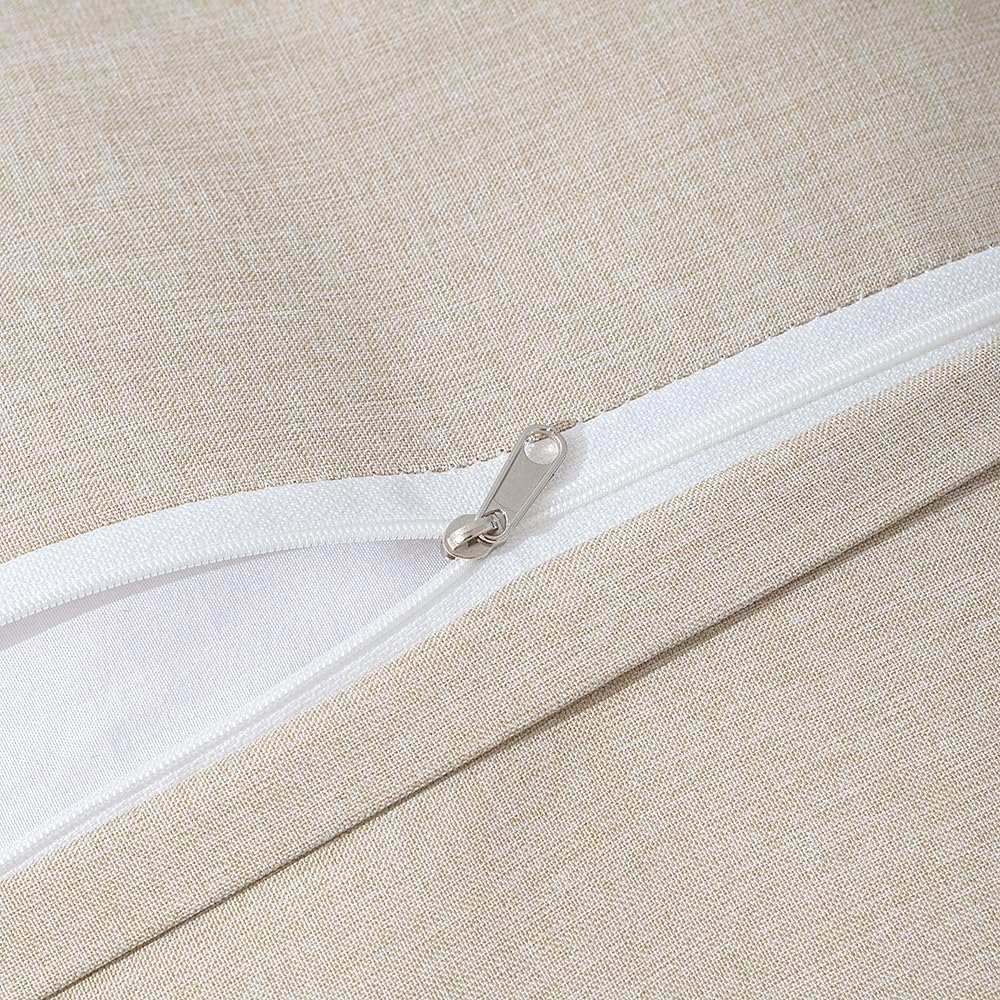 Thumbnail 2 de MIULEE Outdoor Kissenbezug wetterfest, 2er Set 50x50 cm in Beige (ohne Füllung)