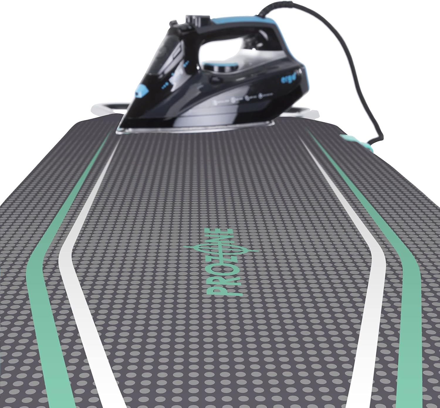 Thumbnail 6 de Minky Ergo Mint Prozone Ironing Board, Black – 122 x 38cm (Amazon Exclusive)