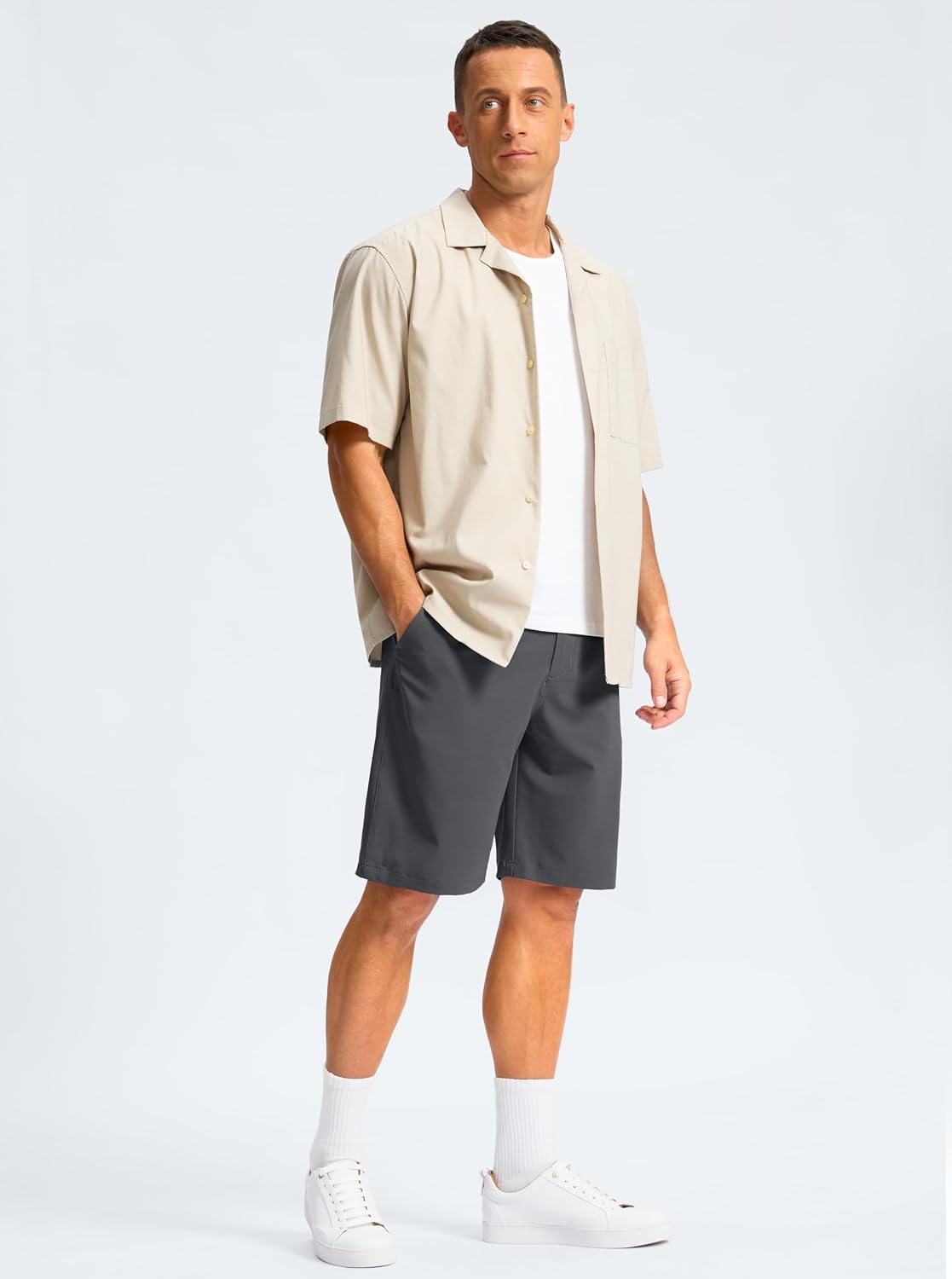 Detalle de Men's Golf Shorts with 9-Inch Inseam
