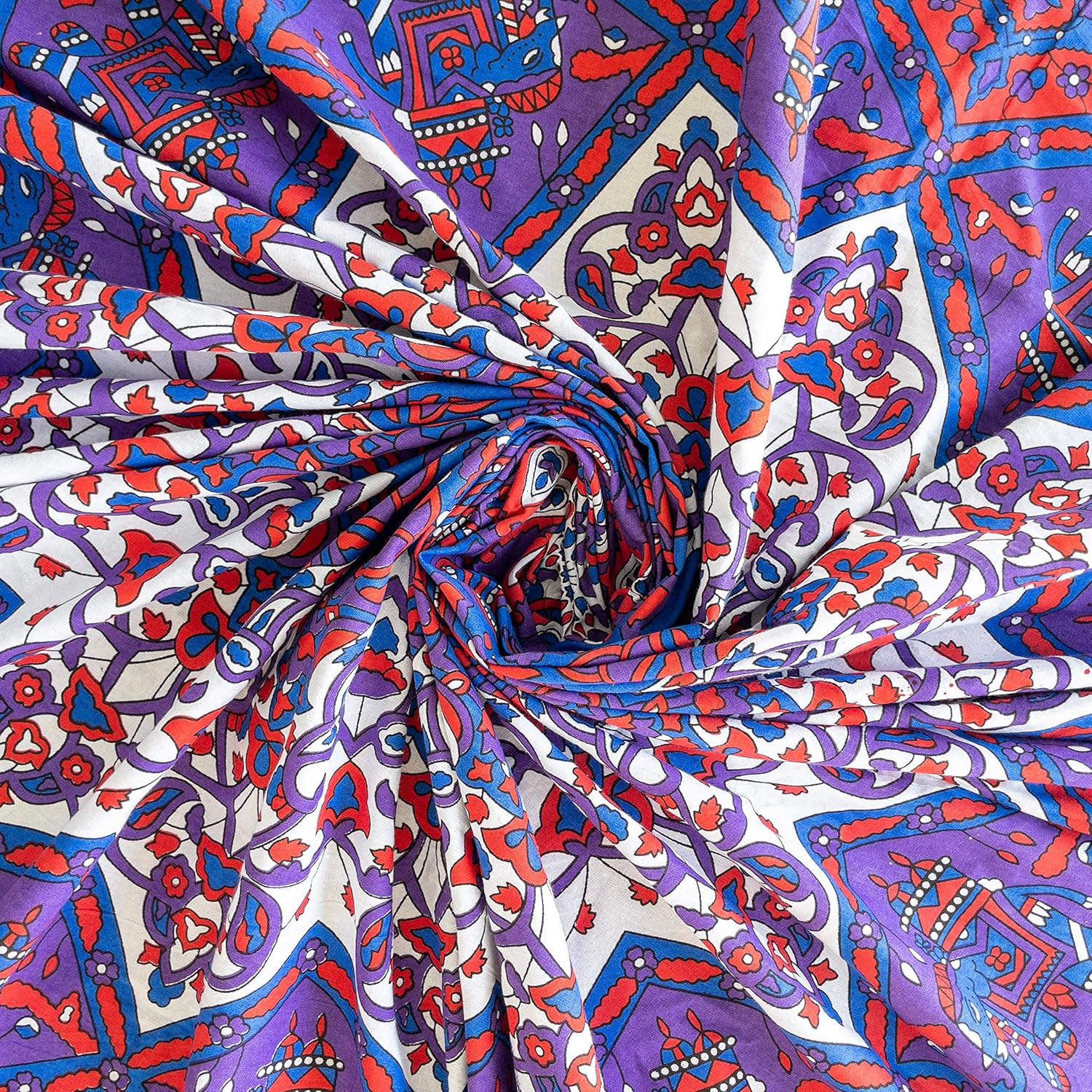 Detalle de MOMOMUS Couverture Pique-Nique XXL Anti-Sable – Lilas 210x230 cm