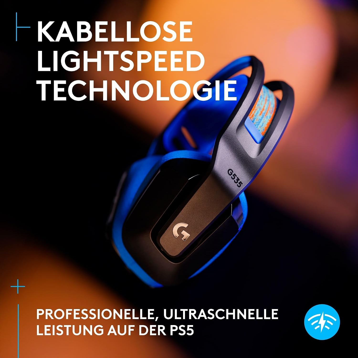 Thumbnail 1 de Logitech G G535 kabelloses Gaming‑Headset 33 Stunden