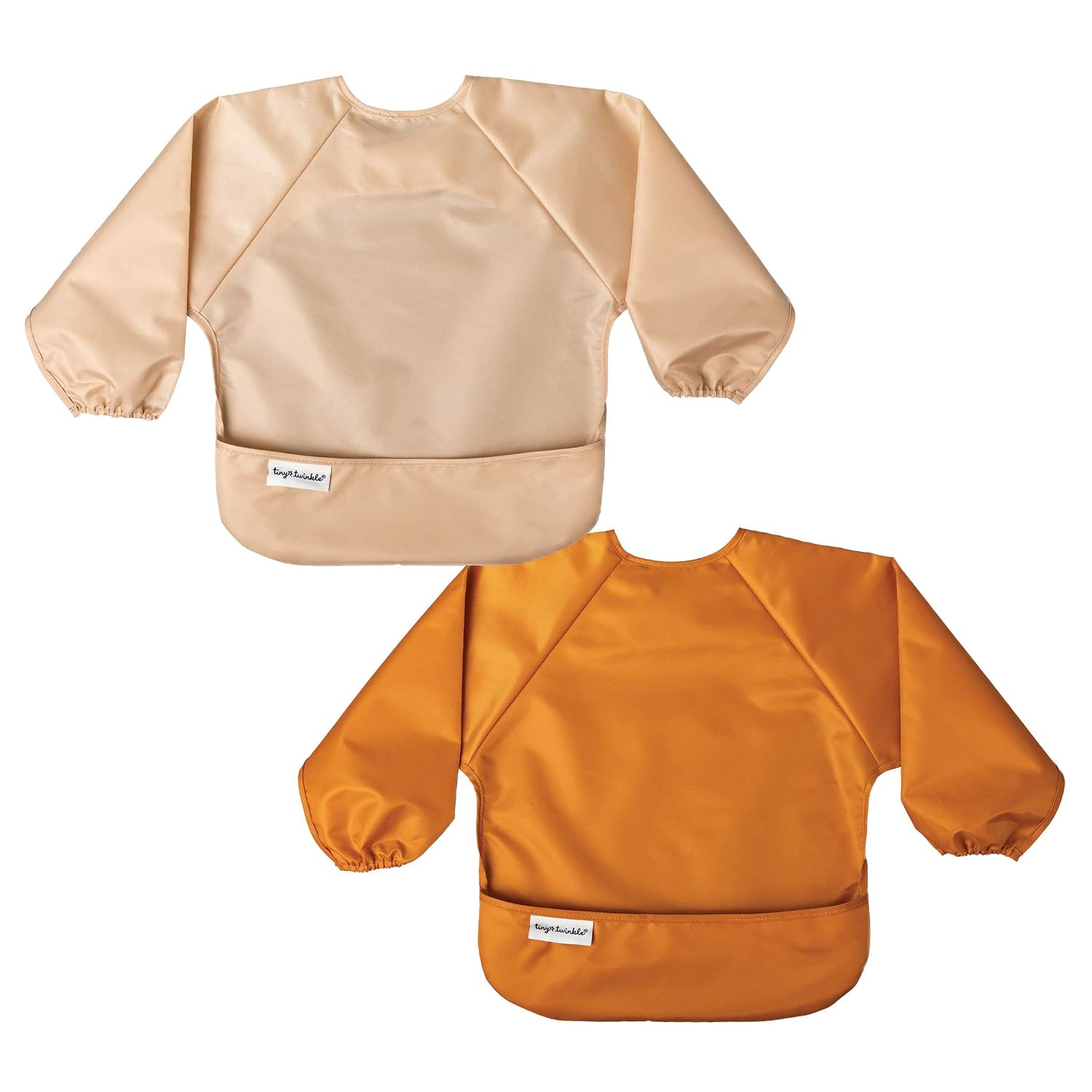 Detalle de Tiny Twinkle Long-Sleeve Bib, 2–4Y