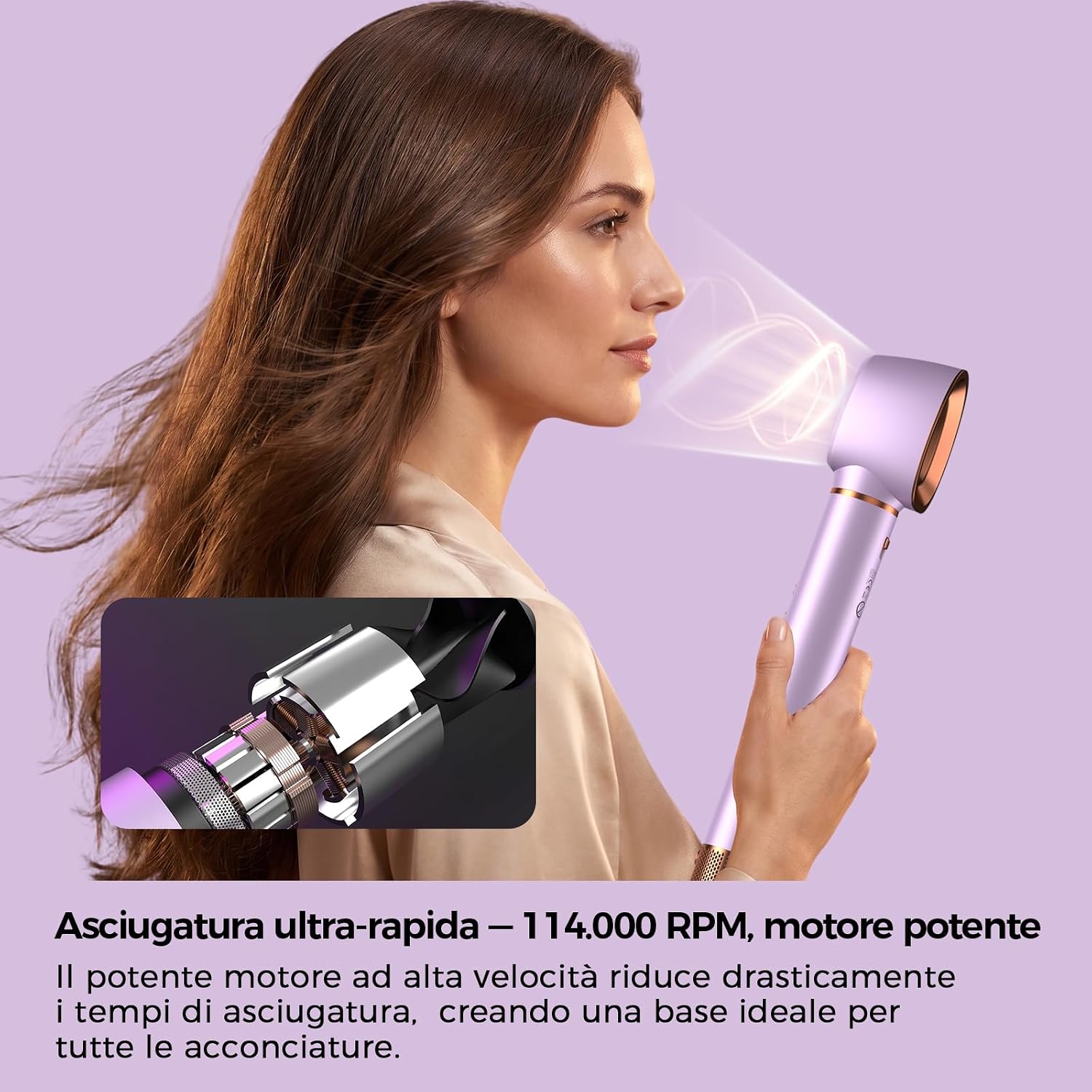 Detalle 2 de Cwexi Air Styler 7 in 1: kit completo per styling rapido e versatile