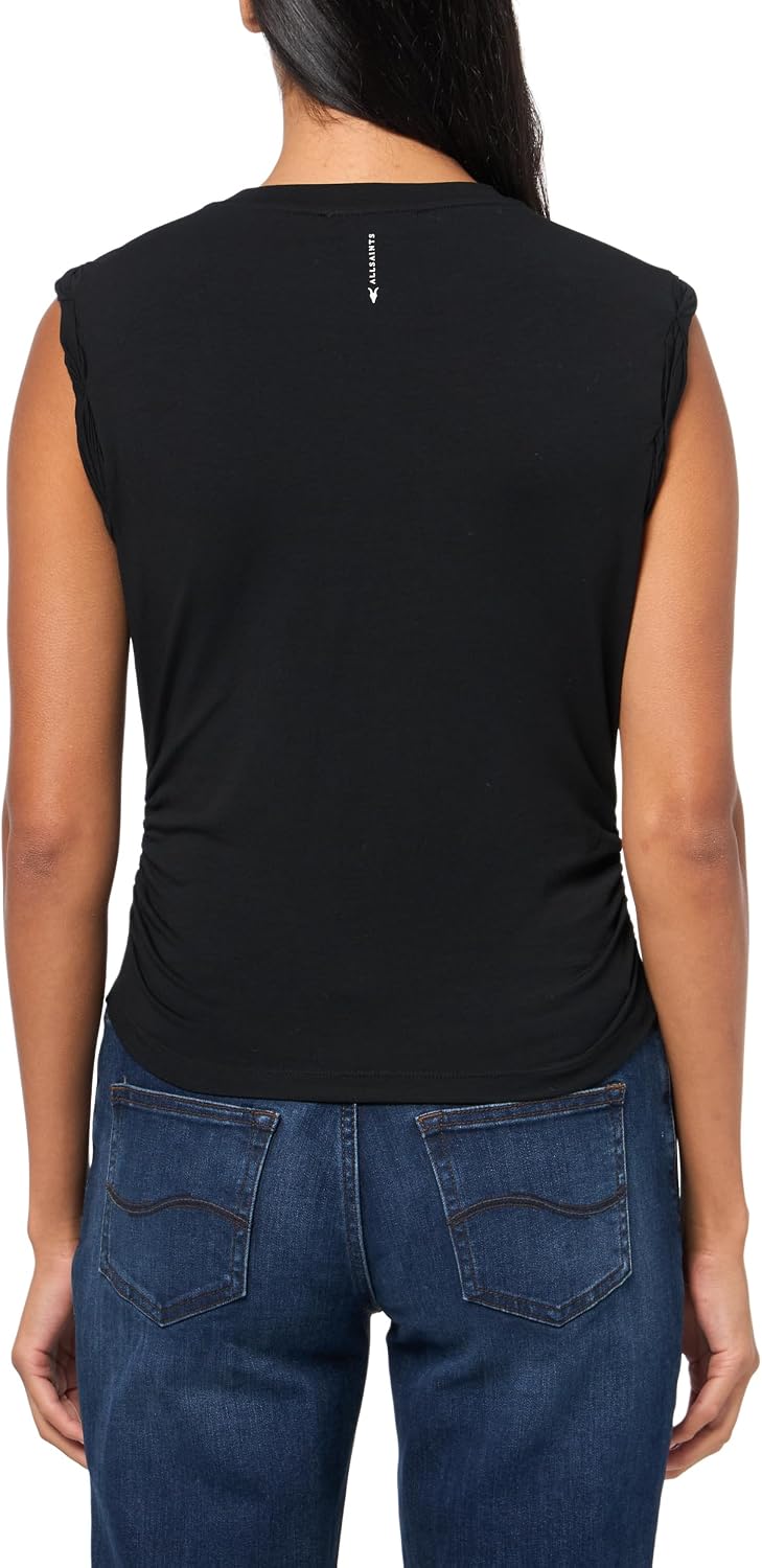 Detalle 2 de Allsaints West Tank Nero XS: un top essenziale, versatile e raffinato