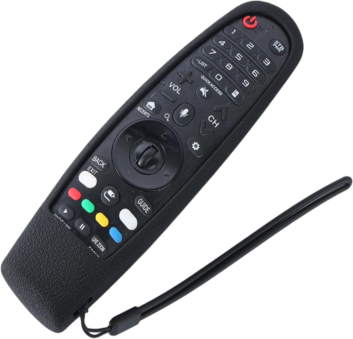 Thumbnail 3 de Silicone protective case for LG Magic Remote AKB75855501 (MR20GA, MR19BA, MR18BA, MR650A, MR600) – Glow Green