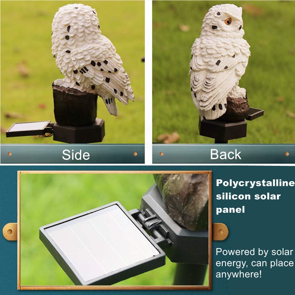 Detalle 2 de Apluskis Solar Owl LED Garden Light 45cm