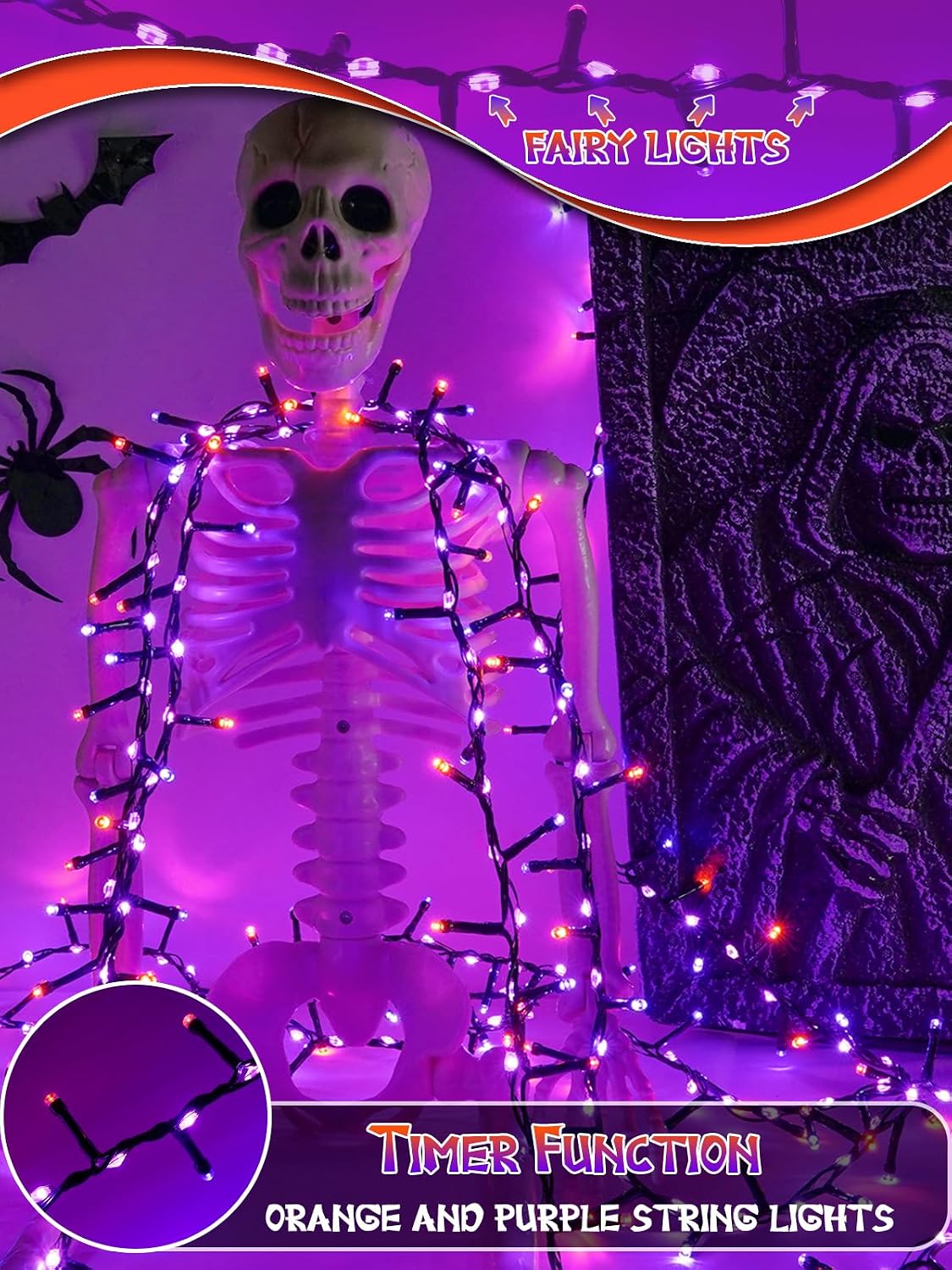 Thumbnail 4 de Halloween Tree Lights, 800 LEDs