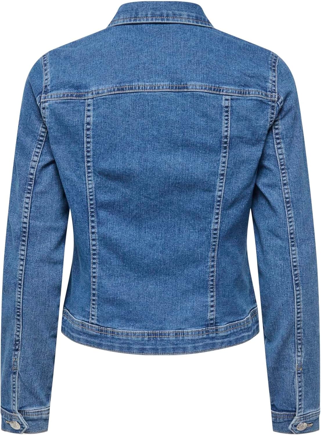 Detalle de ONLY Female Jeansjacke ONLWONDER – Denimjacke mit langen Ärmeln und Stretch-Anteil