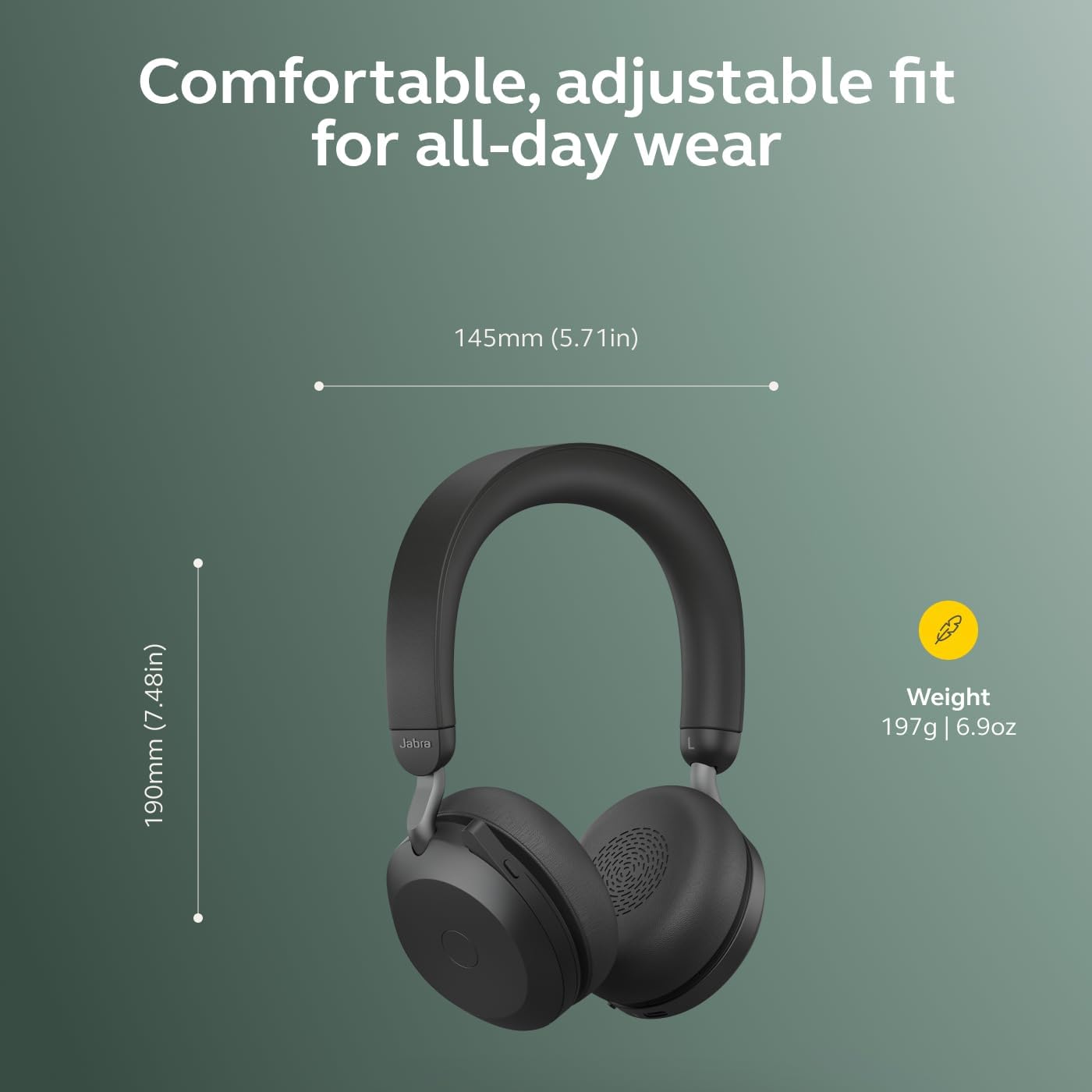 Detalle 2 de Jabra wireless headset Evolve2 75
