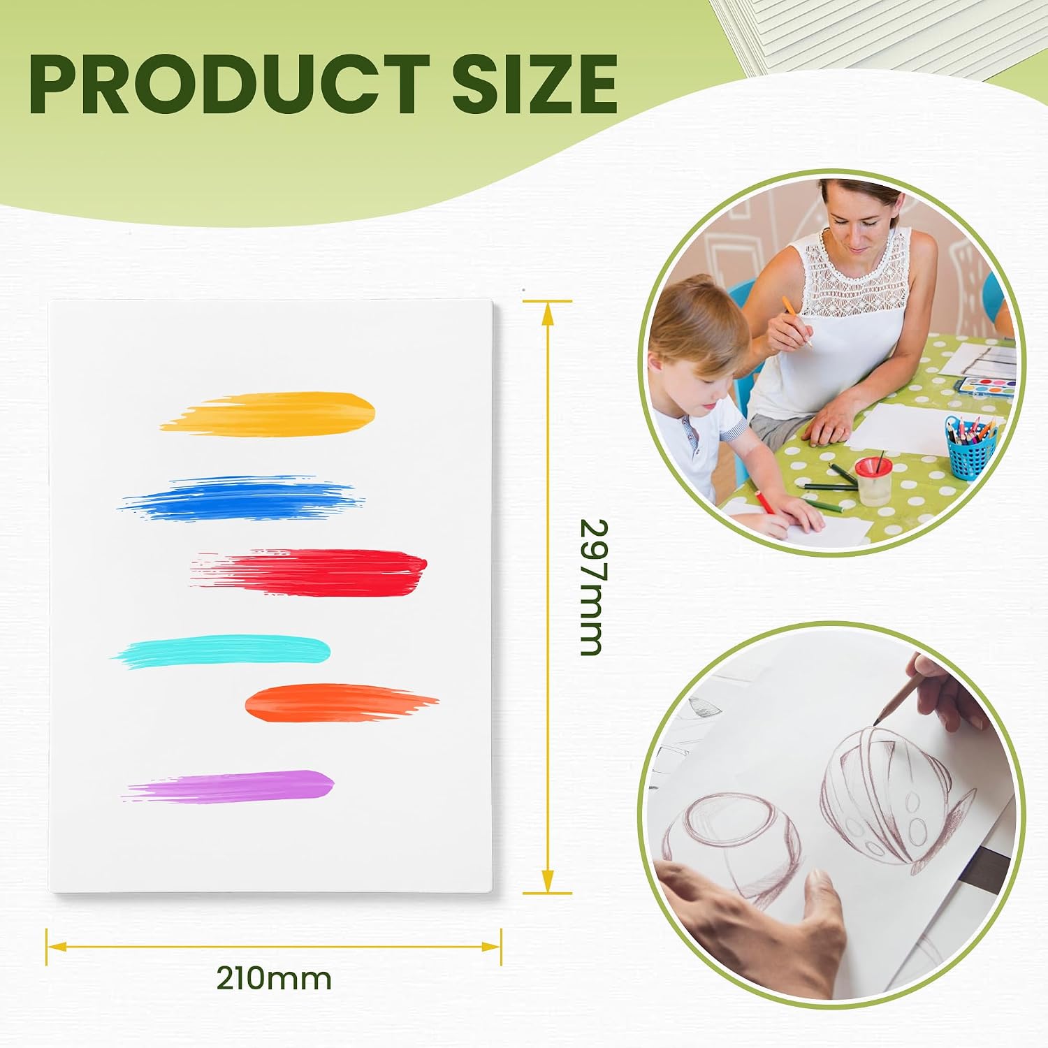 Thumbnail 1 de Card White Card A4 120 Sheets 230Gsm, White