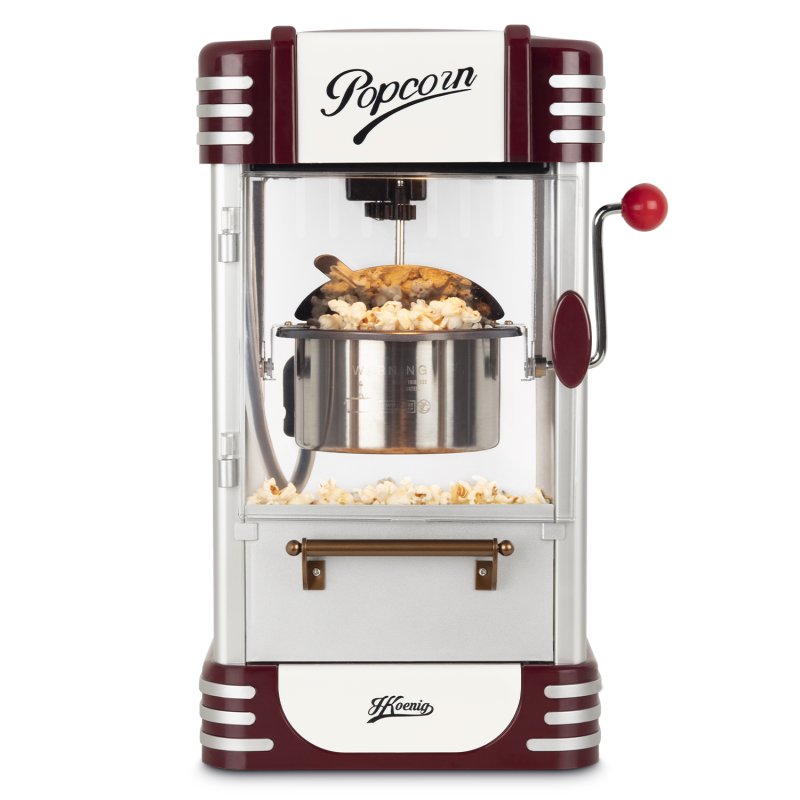Detalle 2 de HKoenig POP330 Máquina de palomitas 360 W, 50 g 🍿