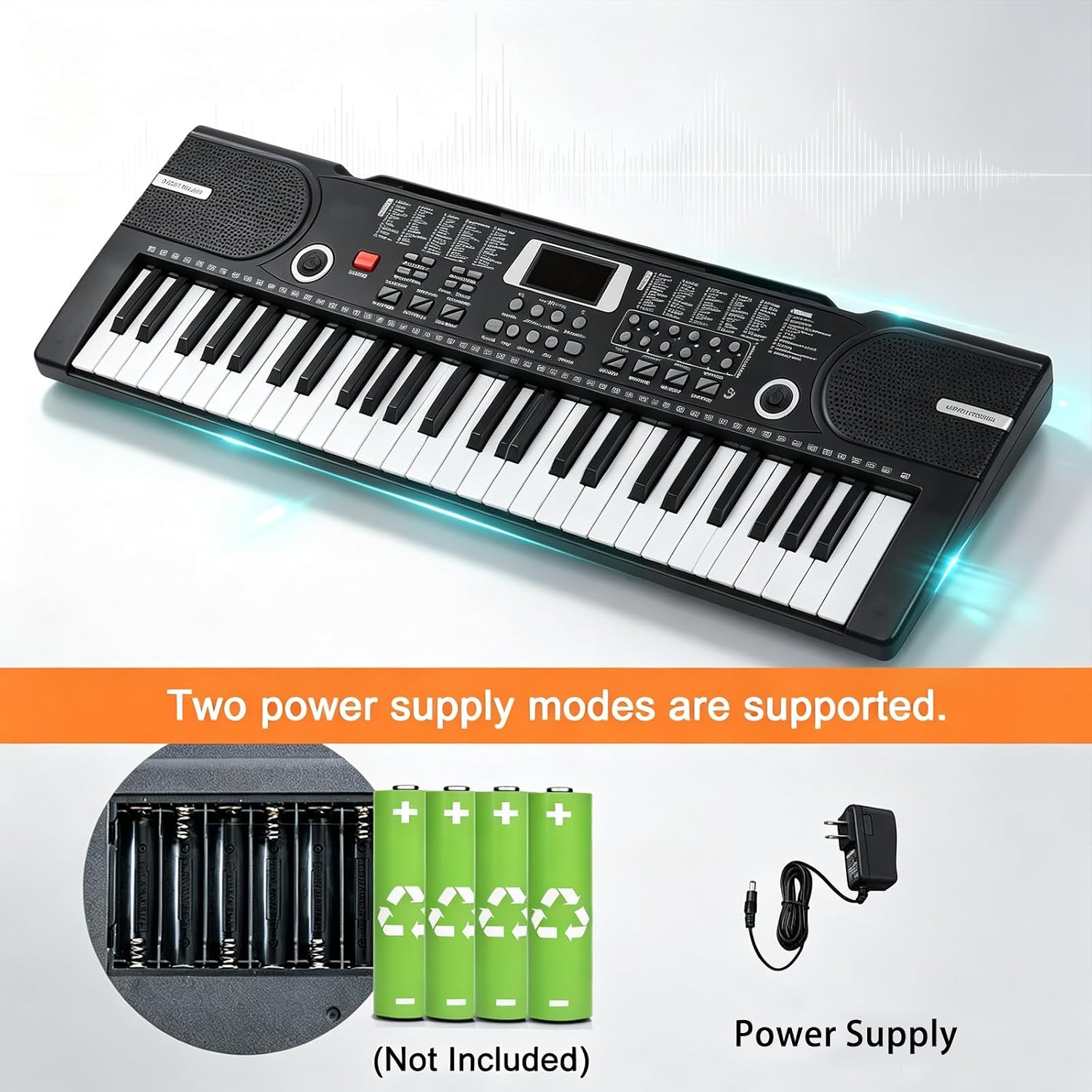 Detalle 2 de Electronic Keyboard Piano, 61 Keys