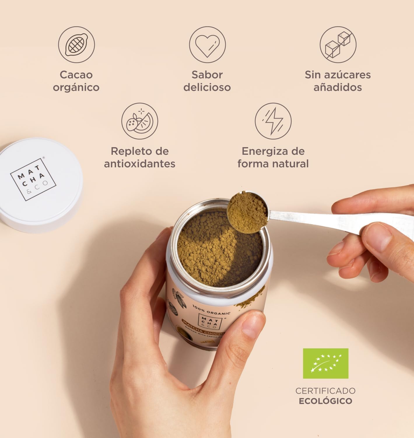 Thumbnail 3 de Matcha & CO Té Matcha Chocolate 80 g