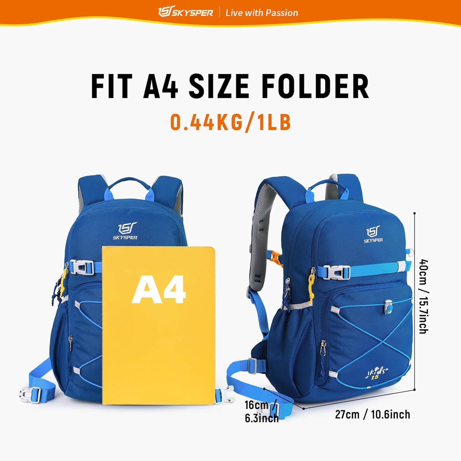 Thumbnail 4 de SKYSPER Kinderrucksack 15L
