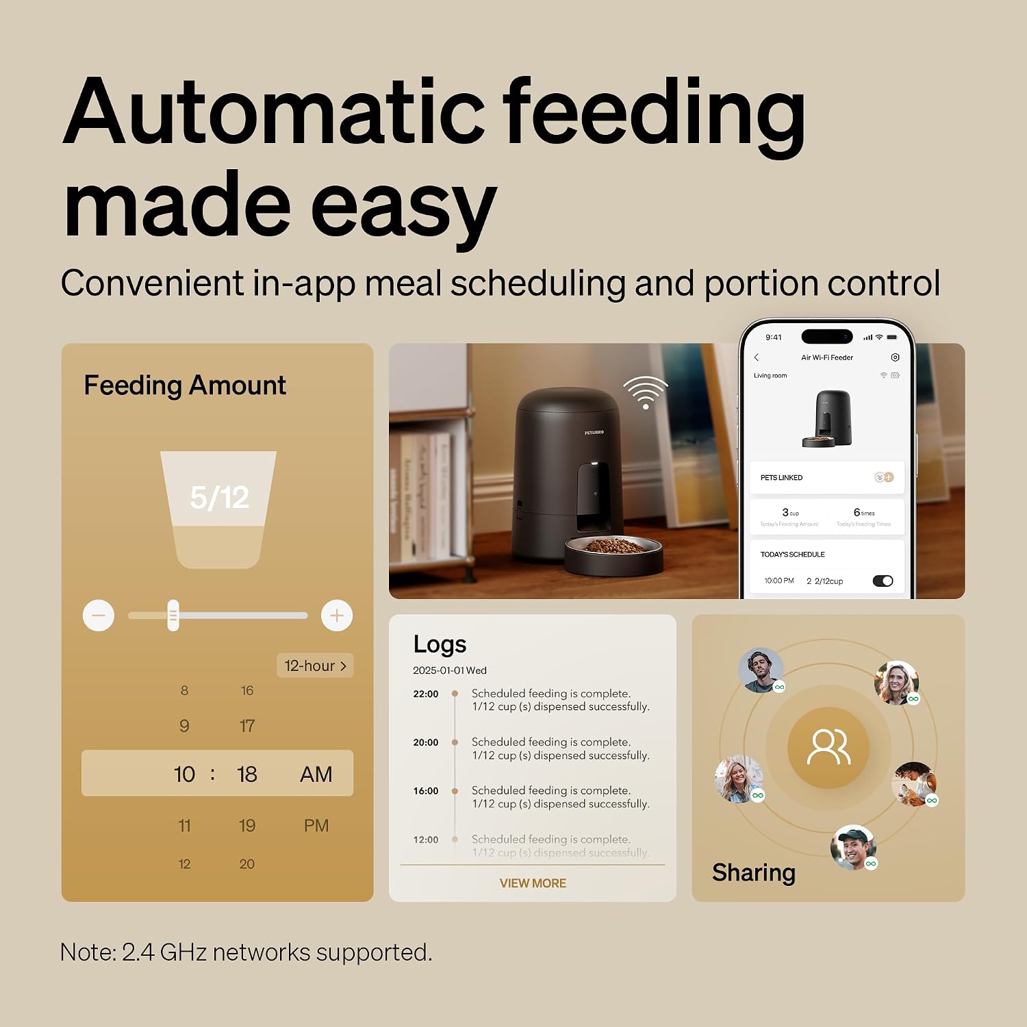 Detalle 1 de PETLIBRO Automatic Cat Feeder 30 days ⬇️ 🐱