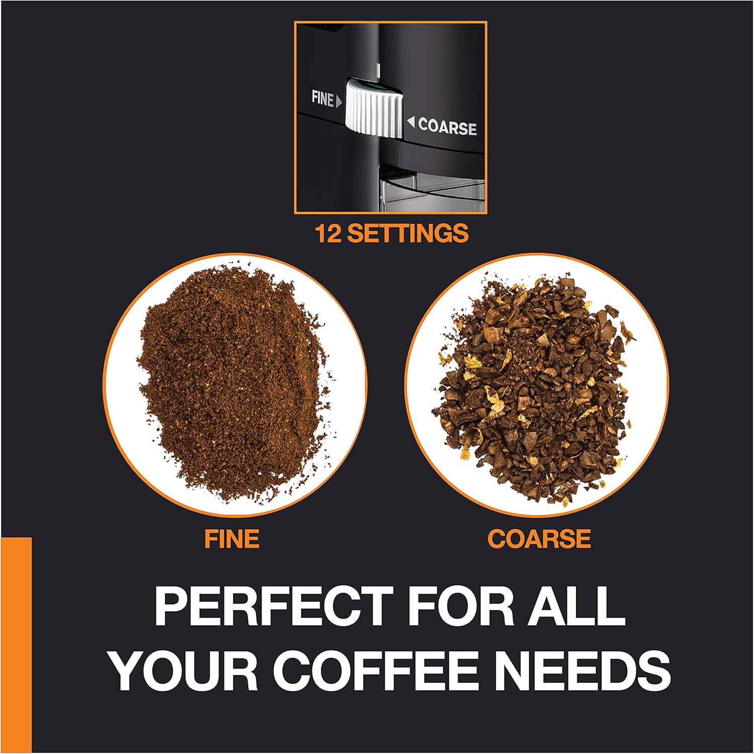 Thumbnail 3 de KRUPS Precision Burr Coffee Grinder 110W