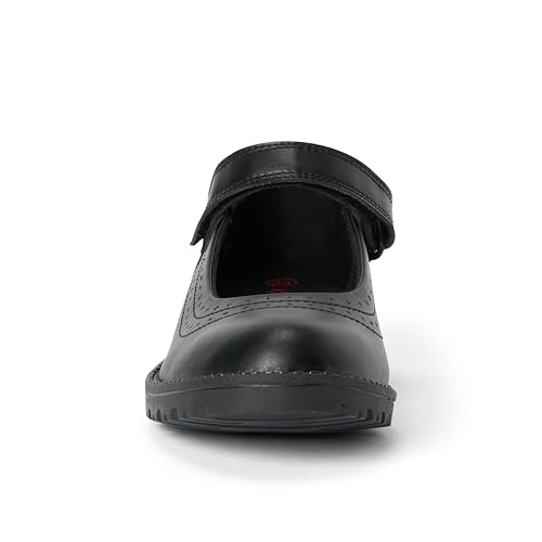 Thumbnail 2 de Kickers Girls Lachly Mary Jane School Shoes (Black, 4 UK)