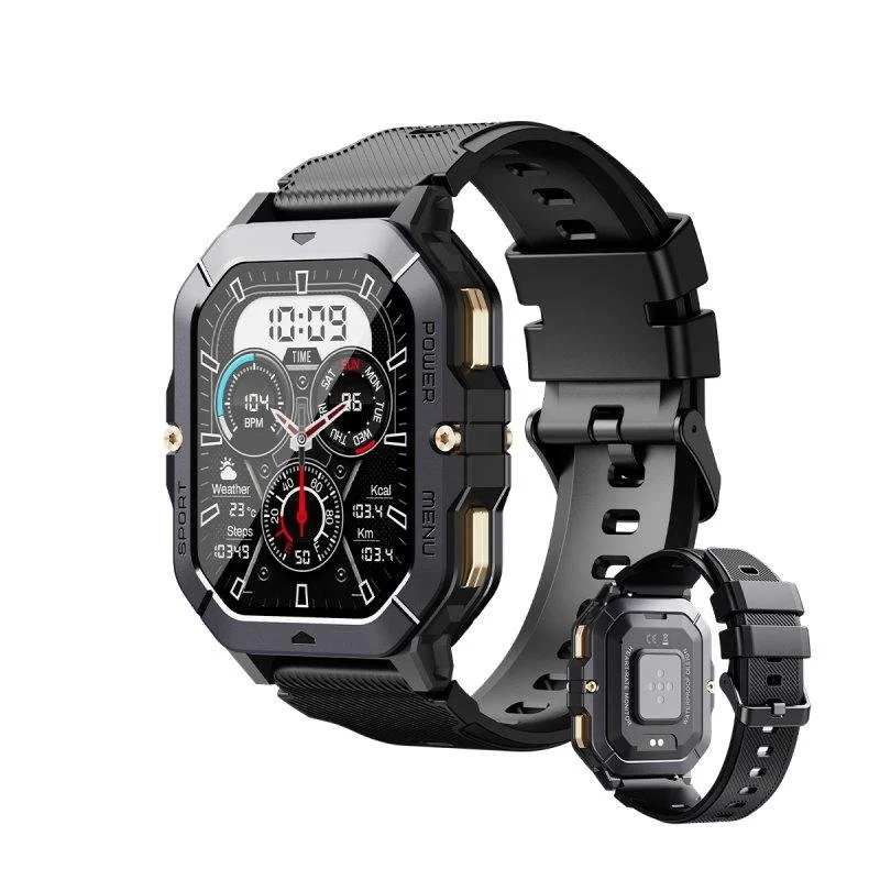 Detalle de Cubot C28: Smartwatch deportivo con SpO2, pulsómetro y monitor de sueño