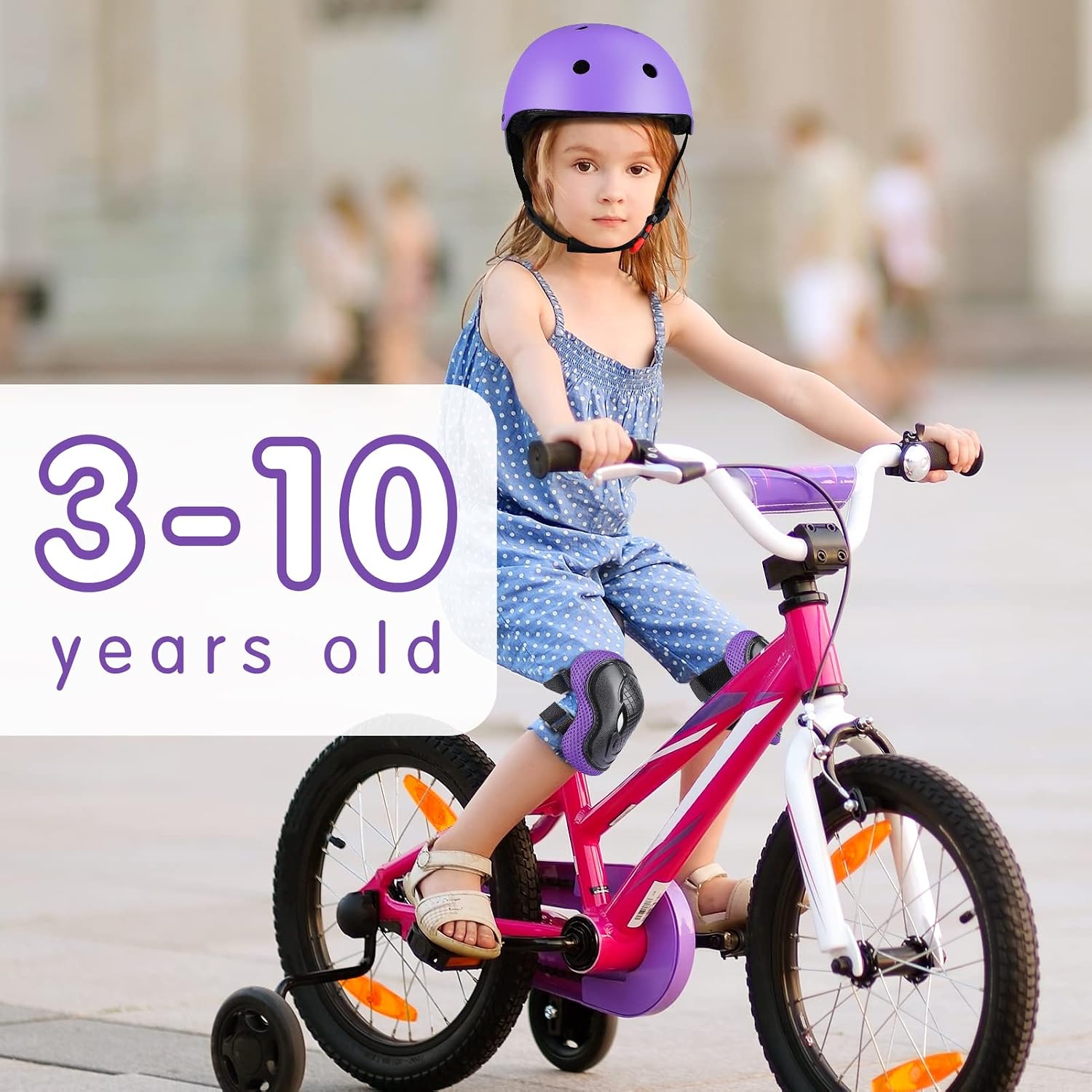 Thumbnail 5 de WayEee Kids Bike Helmet Age 4 for Young Riders