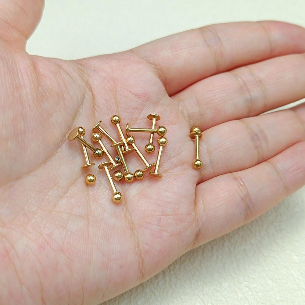 Thumbnail 5 de Gojewen 12er Lippenpiercing Stecker 1,2mm