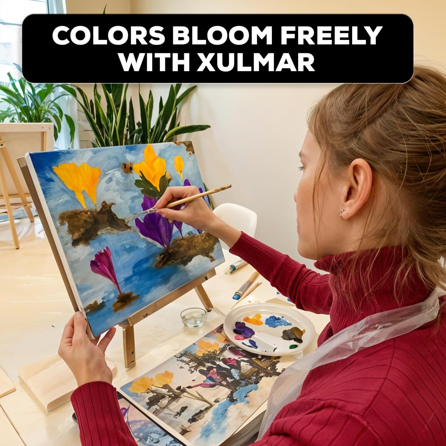 Thumbnail 6 de Xulmar Watercolour Paper Pad – A4, 30 Sheets, 300 GSM, Cold-Pressed, 100% Acid-Free