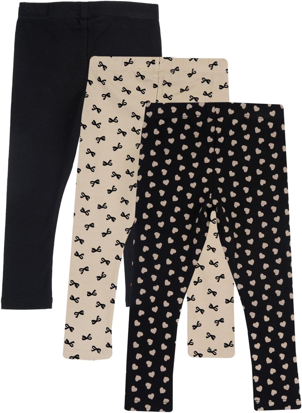 Detalle de Chicco Set 3 Leggings Bambina in cotone – morbide ed estive