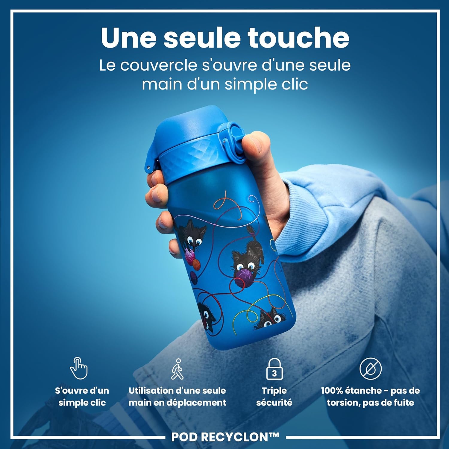 Detalle de ion8 Gourde Enfant 350ml