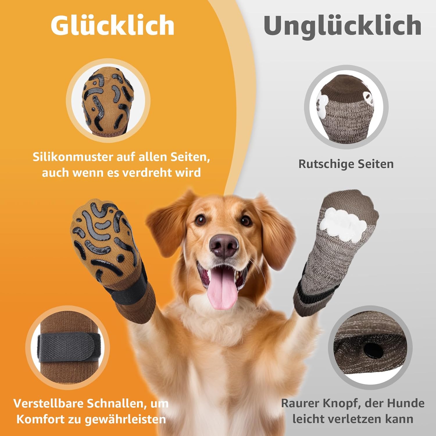 Thumbnail 4 de PICK FOR LIFE Hundesocken L 17,8 cm 🐾