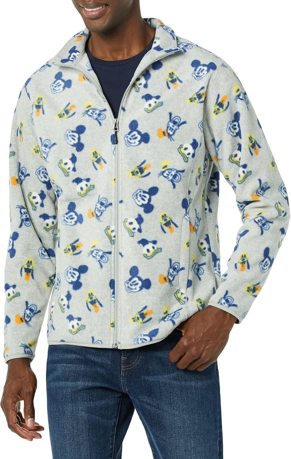 Thumbnail 6 de Amazon Essentials Herren Polarfleece-Jacke mit durchgehendem Reißverschluss und Stehkragen