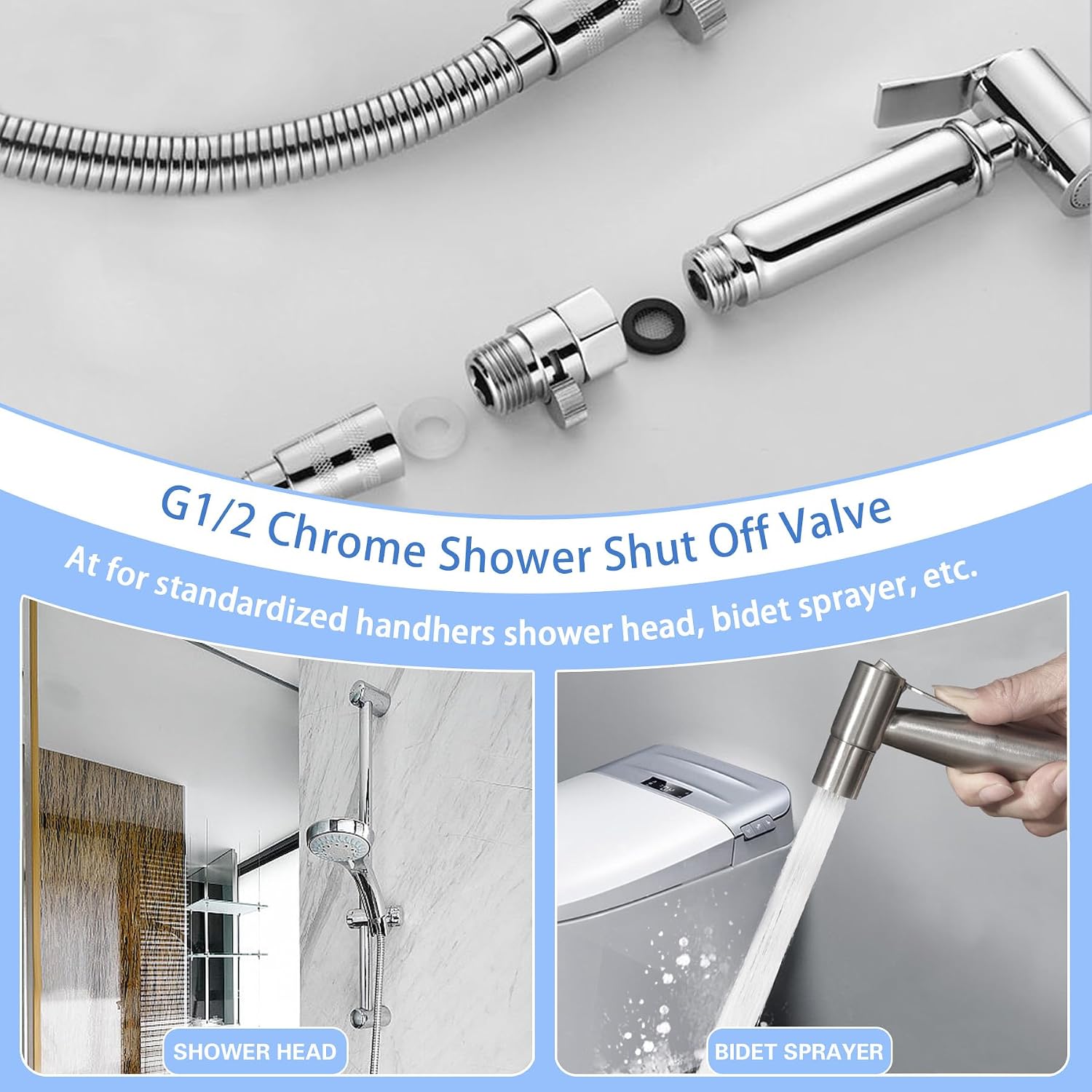 Thumbnail 3 de Worldwhere Brass Shower Flow Control Valve