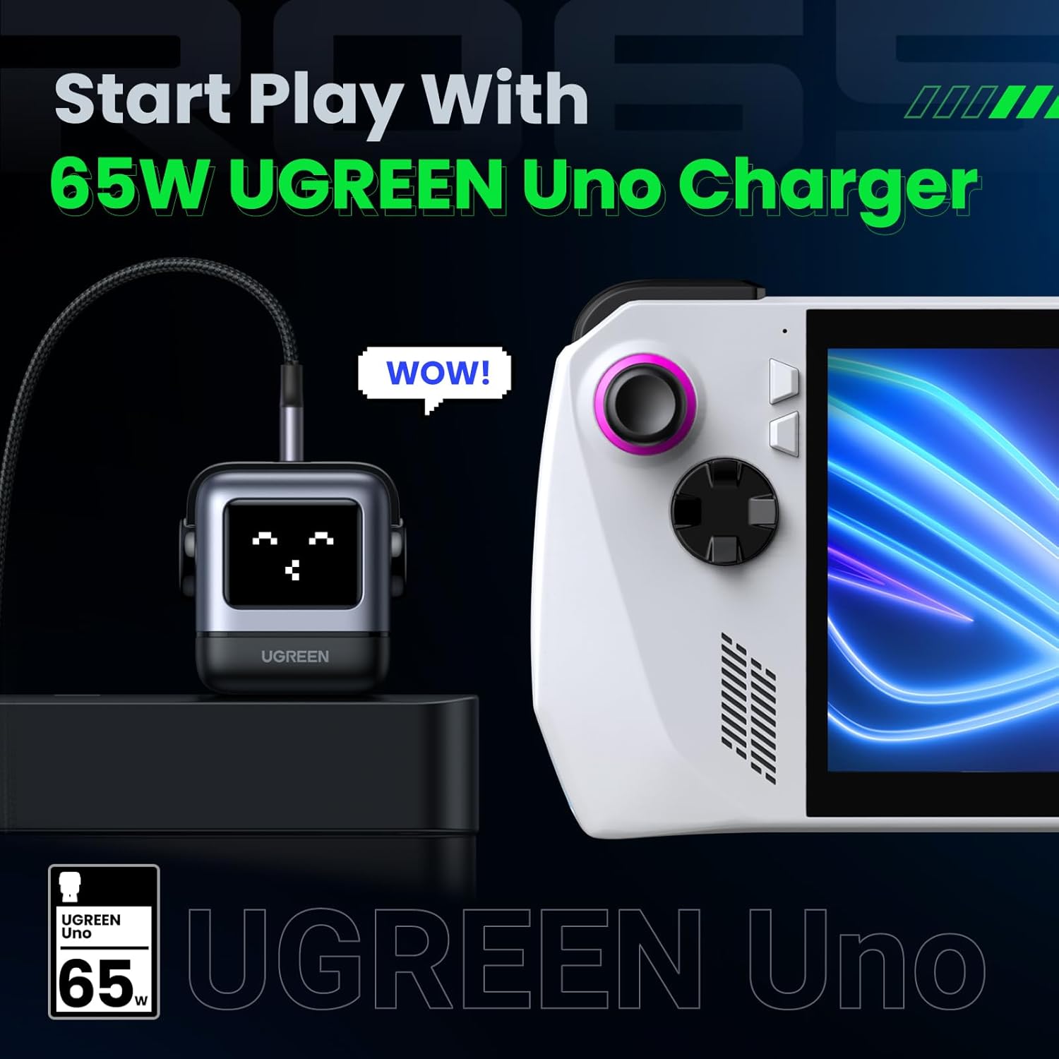 Thumbnail 1 de UGREEN Uno 65W Nexode Charger 65W