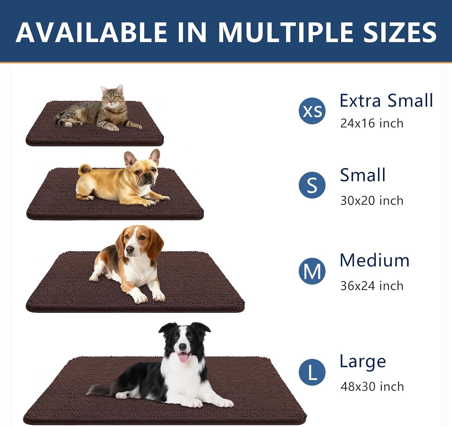 Detalle de Smiry Dog Door Mat, 36x24