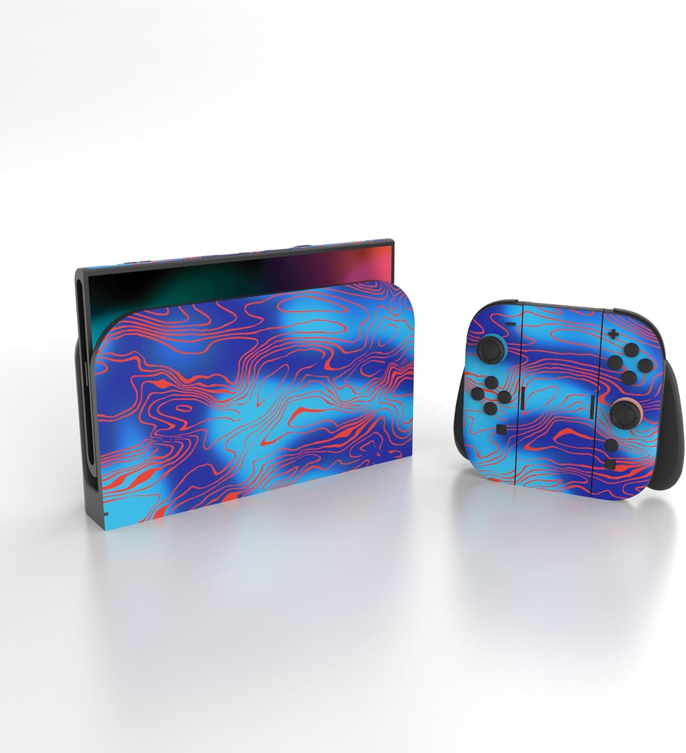 Thumbnail 2 de PlayVital Full Set Protective Skins for Nintendo Switch 2 in Damascuscamo – custom vinyl decal wrap