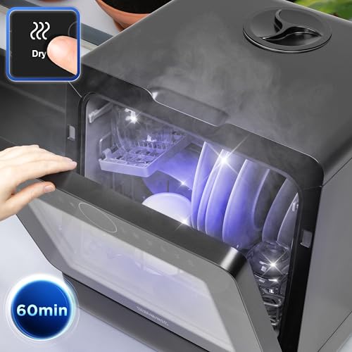Thumbnail 6 de Duronic DW5 BK – Lave-vaisselle posable 950W (version noir) – Compact et efficace pour petites cuisines