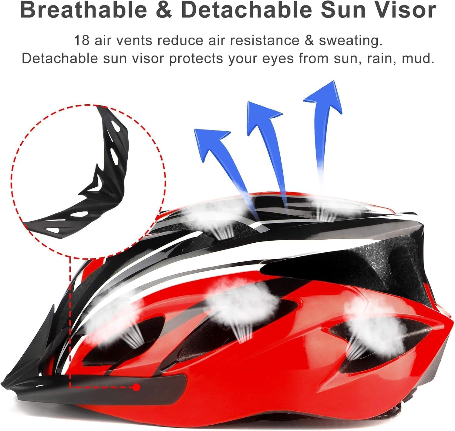 Detalle 1 de RaMokey Cycle Helmet 18-vent