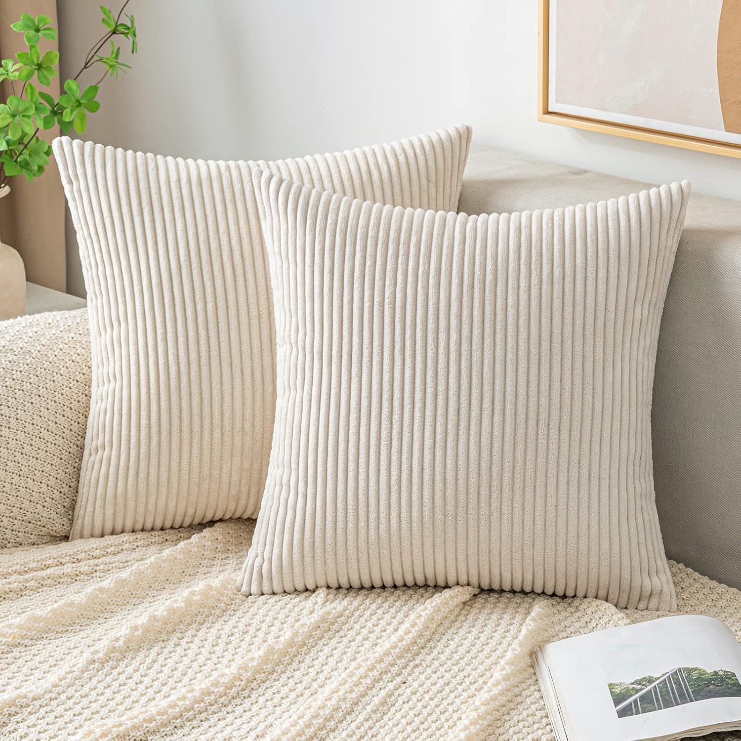 Imagen de EMEMA Kissenbezug 40x40 cm Beige en OfertitasTOP