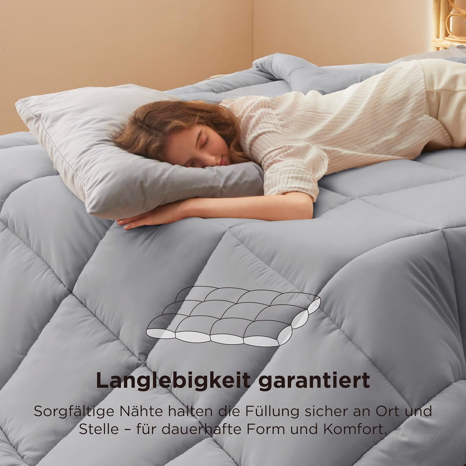 Thumbnail 4 de BEDSURE Winterdecke 155x220 450 GSM