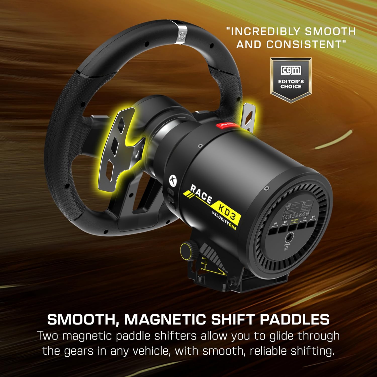 Detalle 2 de Turtle Beach VelocityOne Race KD3 volant 3,2 Nm