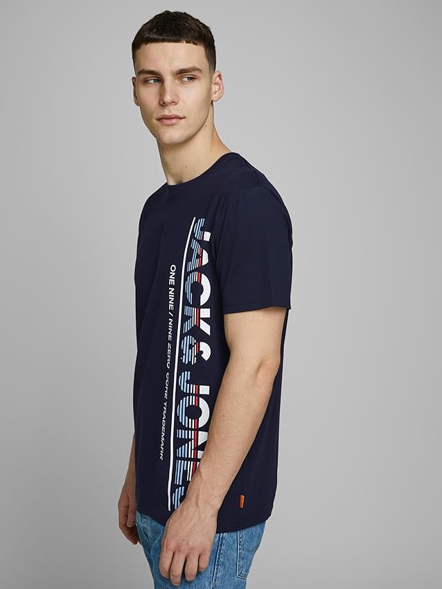 Thumbnail 3 de JACK & JONES Jjethan tee SS Crew Neck — Pack 3 camisetas L