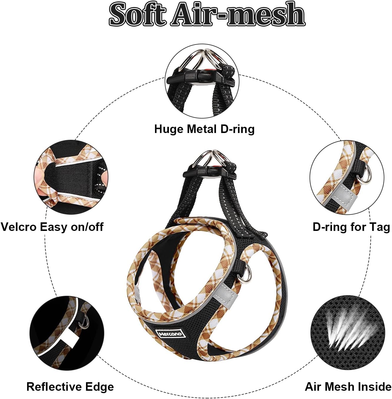 Detalle de Mercano Dog Harness and Leash Set XL