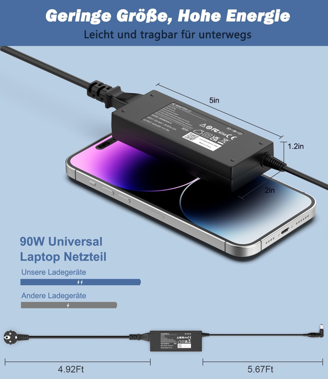 Thumbnail 6 de shefor 90W Universal Netzteil 90W