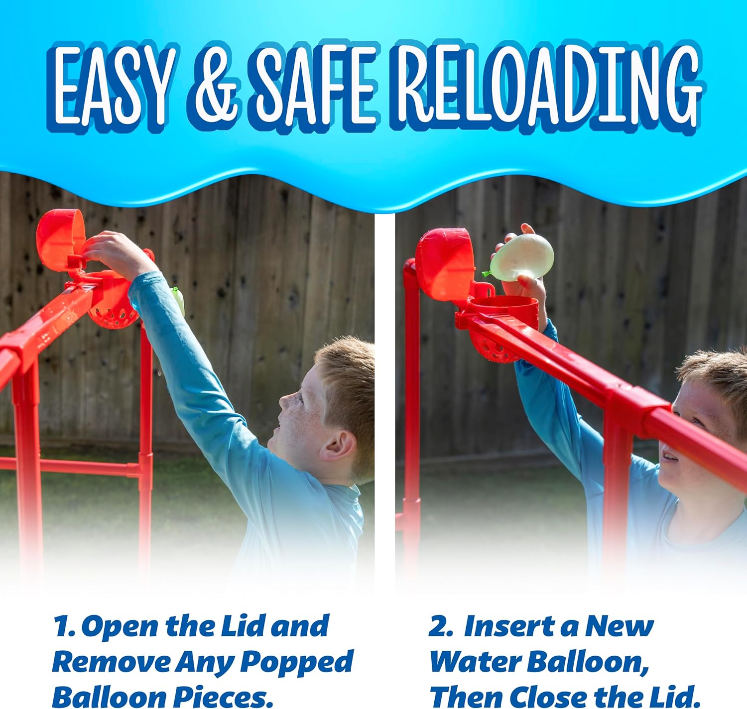 Detalle 2 de GoSports Carnival-Style Backyard Water Toy Dunk Tank