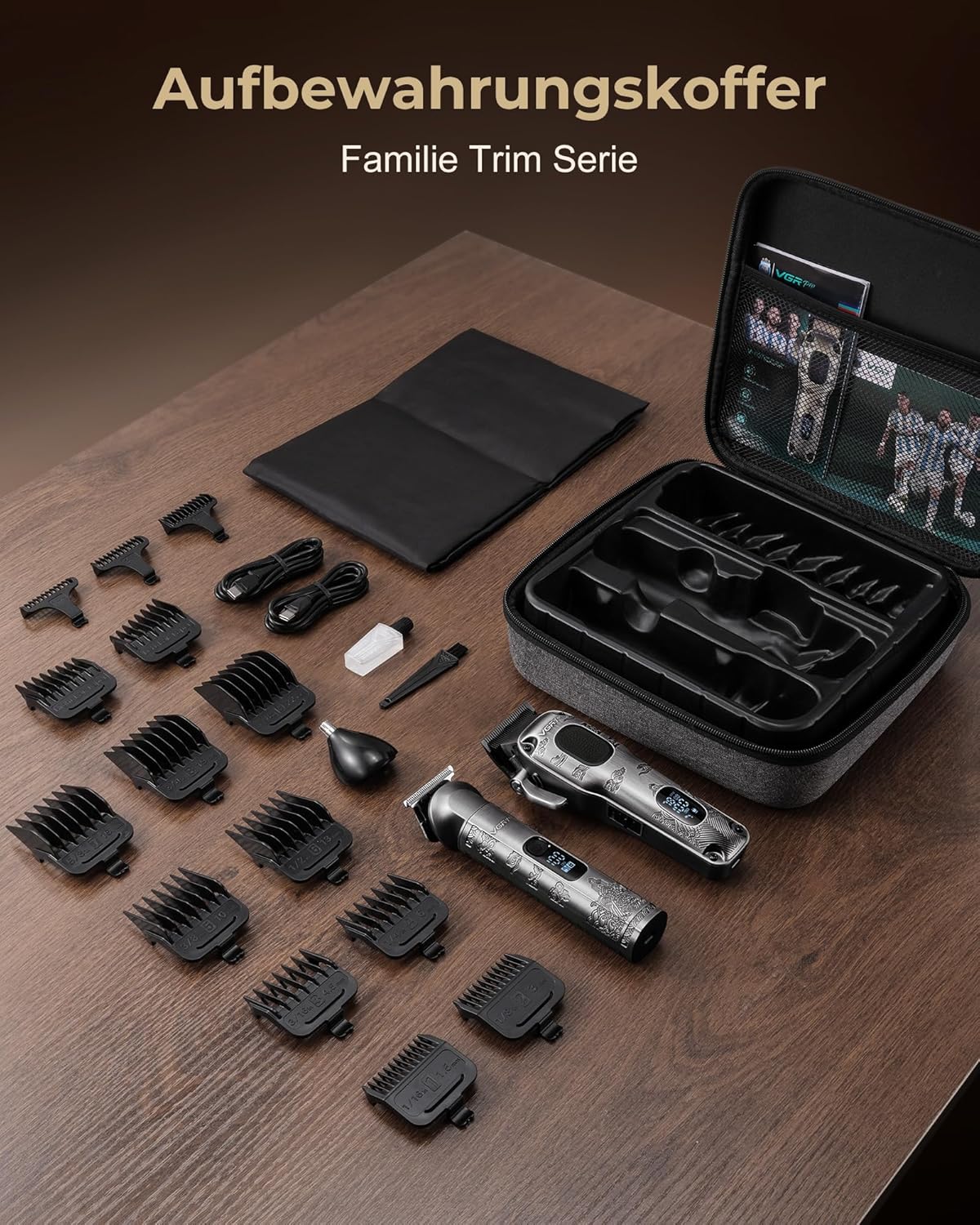 Thumbnail 5 de Vgrpro Haarschneidemaschine kabellos Trimmer