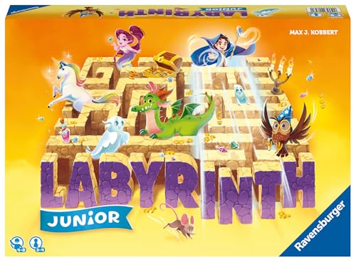 Detalle de Ravensburger Junior Labyrinth – Brettspiel ab 4 Jahre