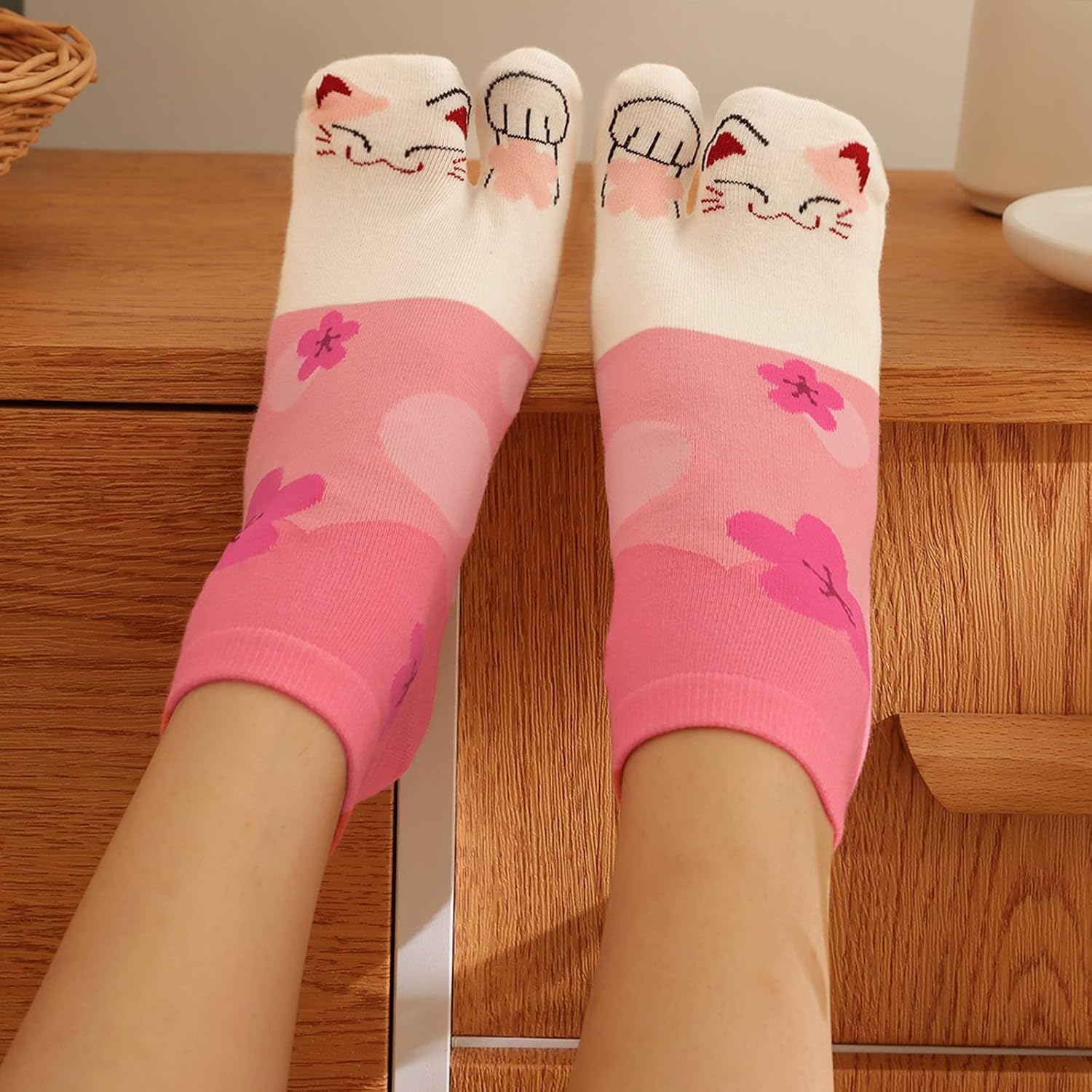 Detalle 2 de PUTUO Chaussettes Tabi femme Japonaise