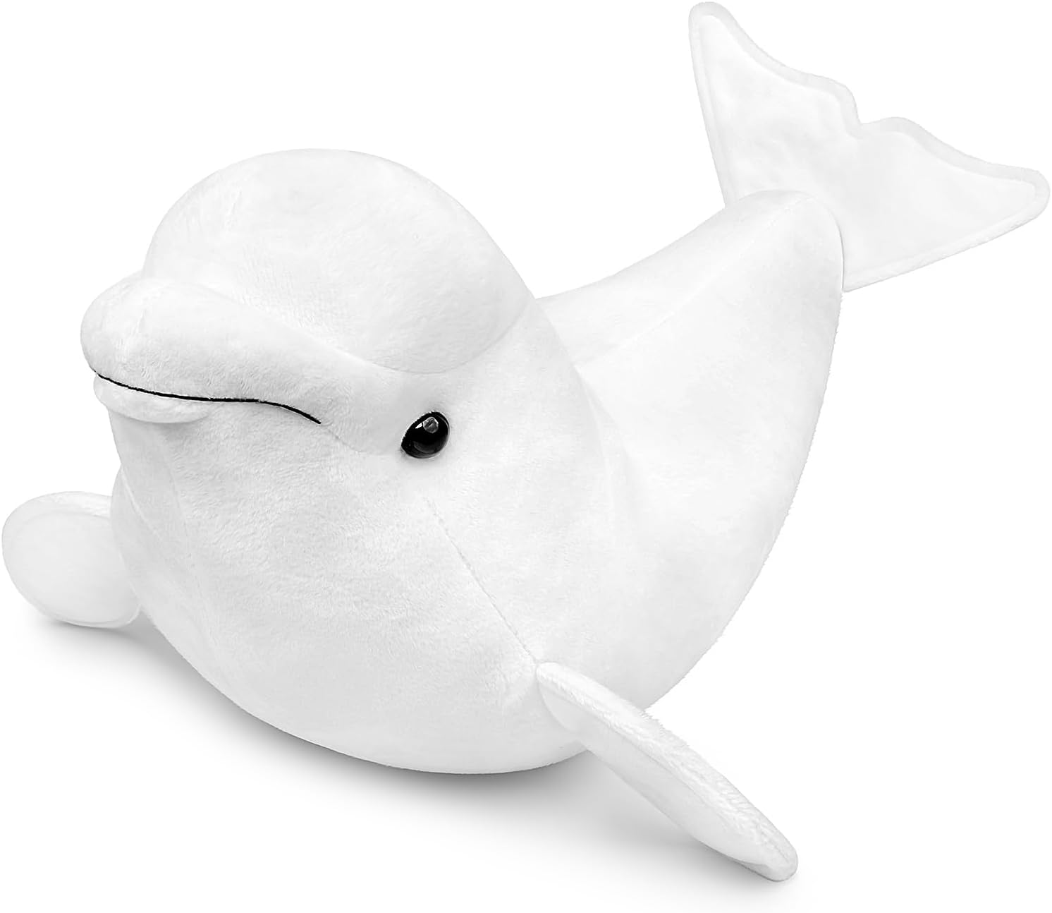 Detalle de RLOMUTE 15.7 Inch White Whale Shark Plush Toy