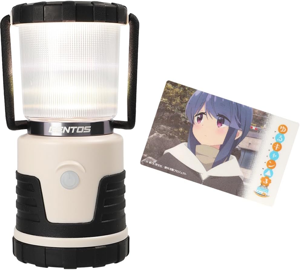 Detalle de GENTOS EX-RN36D ゆるキャン△コラボLEDランタン 3色調色・無段階調光・防滴