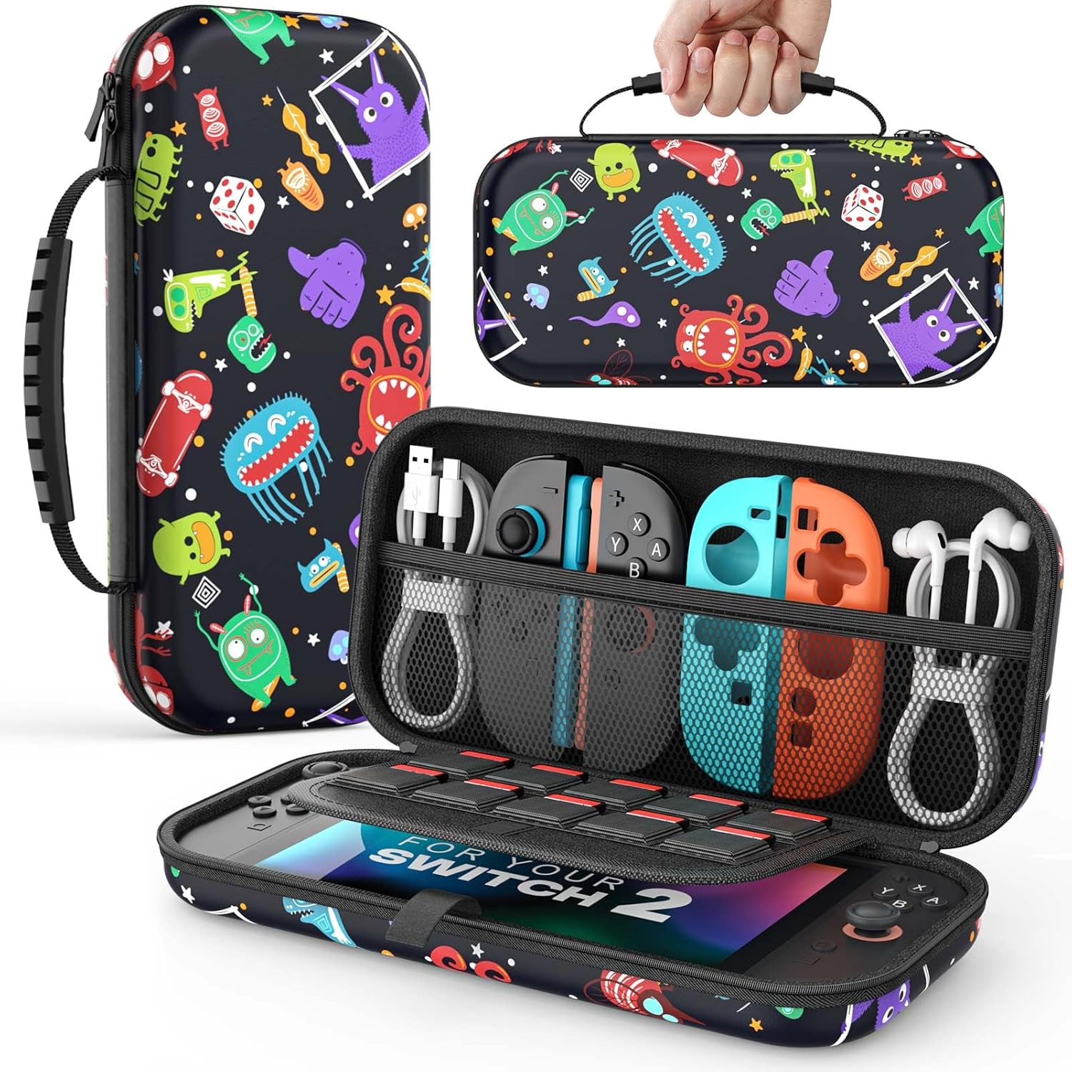 Detalle de MoKo Switch 2 Carrying Case 10