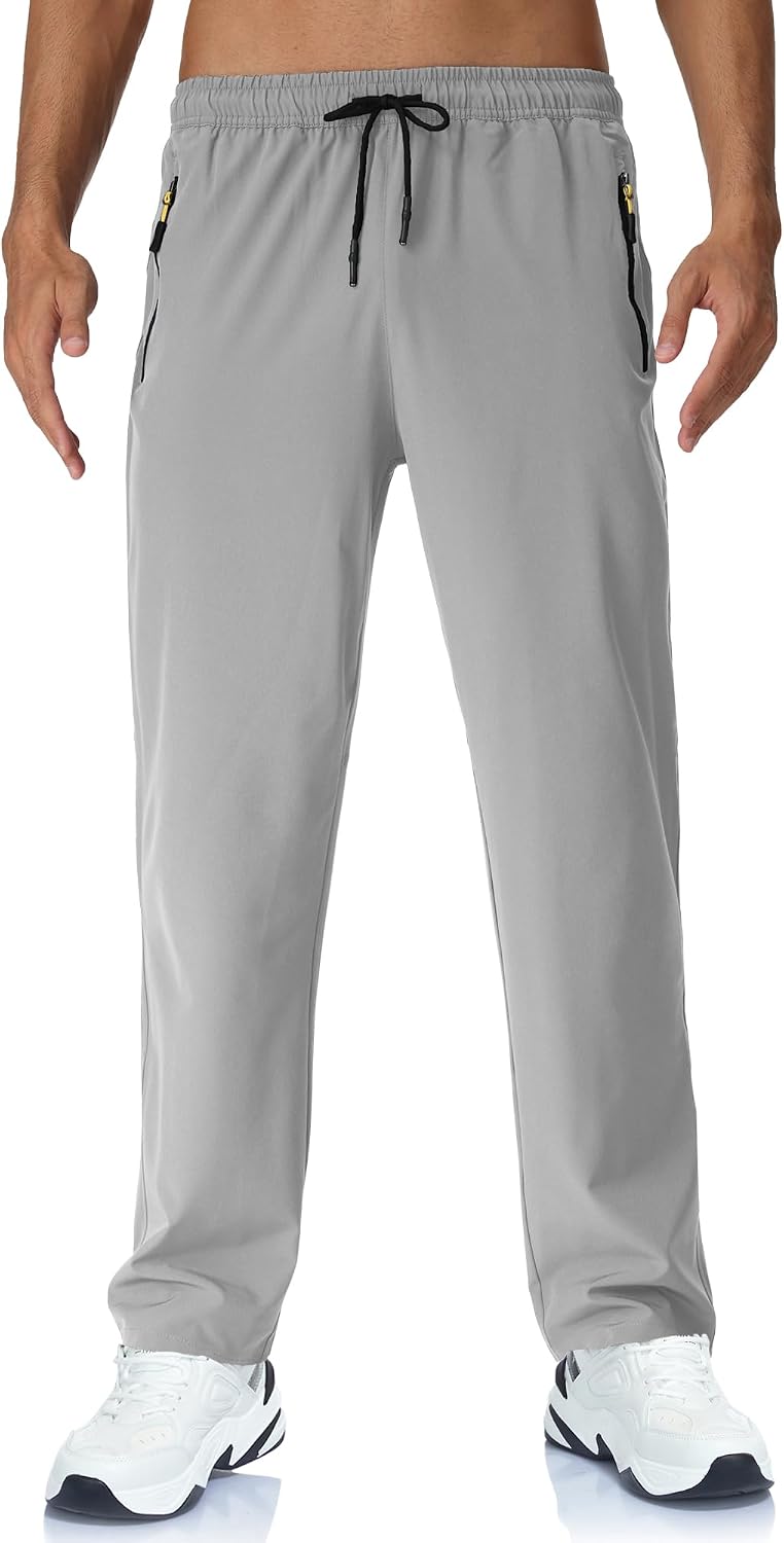 Detalle de Rapoo Lightweight Hiking Pants, Quick-Dry Stretch Joggers for Men